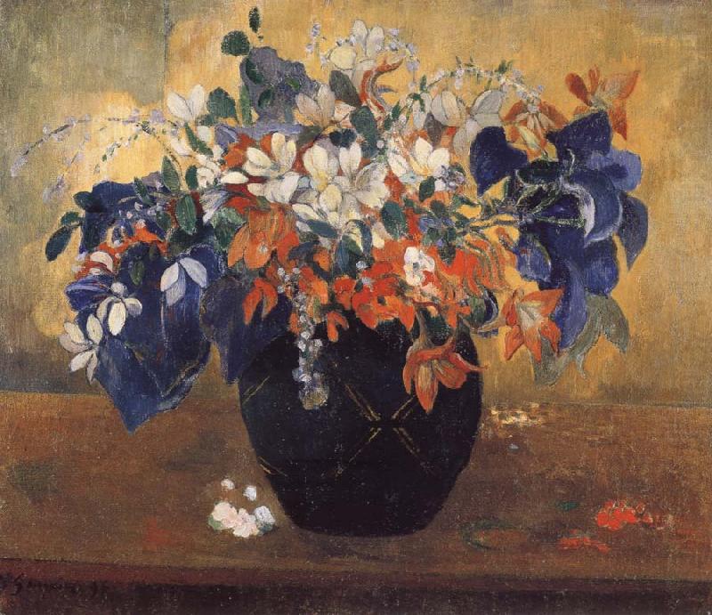 Paul Gauguin A Vase of Flowers china oil painting image